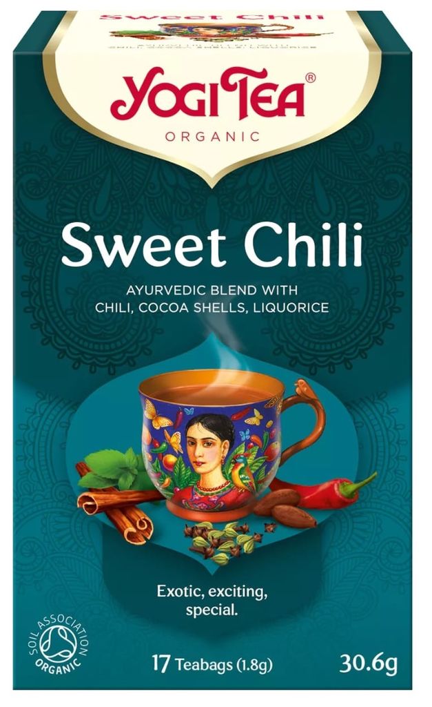 Yogi Tea®Ajurvédský čaj Sweet Chili (17ks), 58203 Obrázek produktu 