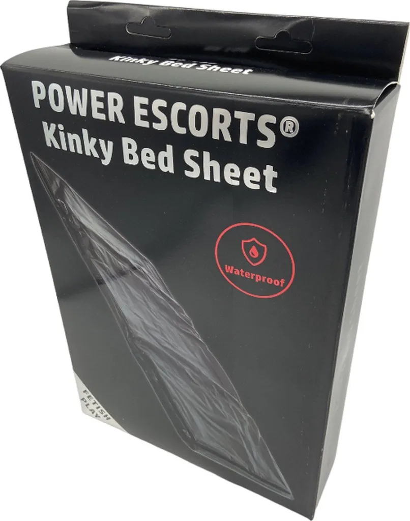 Telo Protettivo Kinky Power Escorts BR190 - Nero Lucido 160x227cm