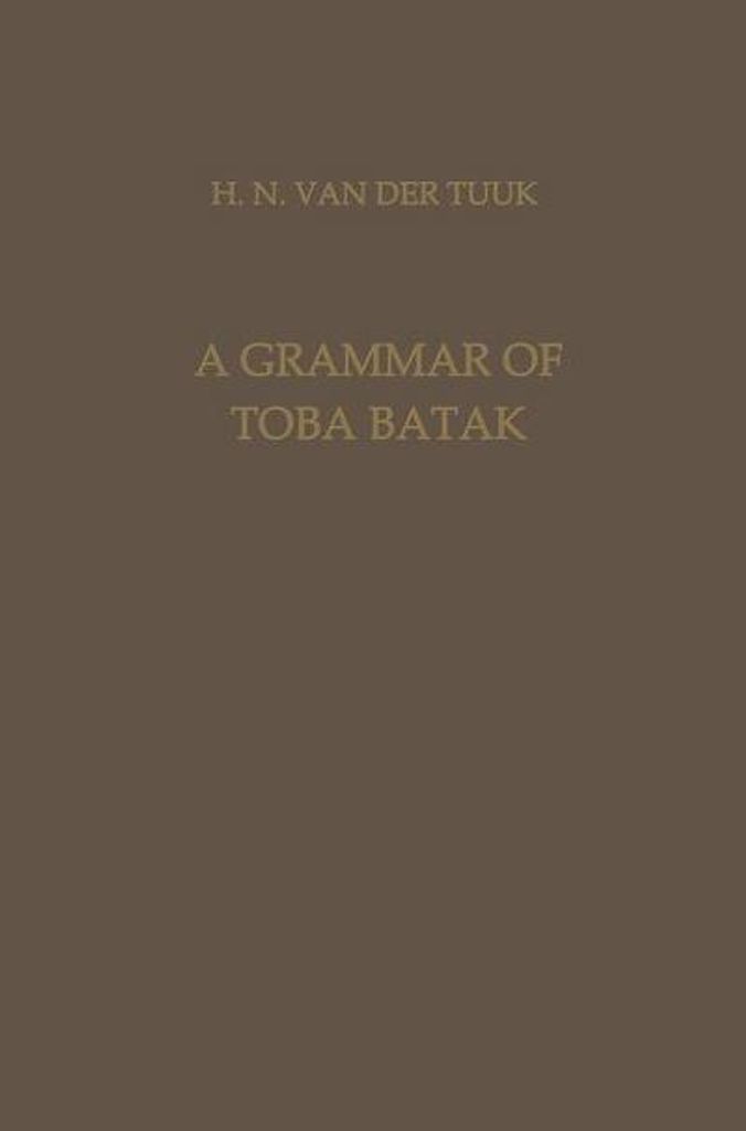 A Grammar of Toba Batak