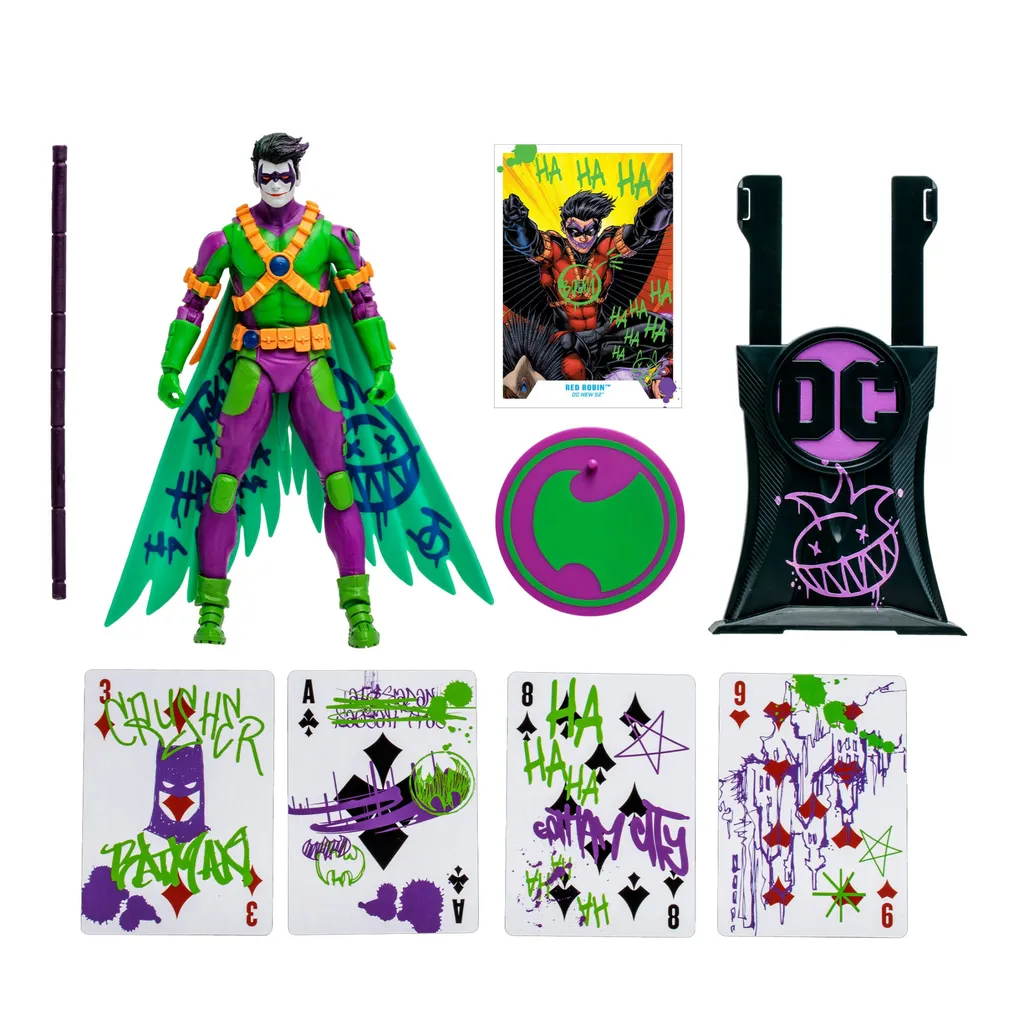 Figurine Red Robin McFarlane DC Multiverse pour exposition et collection