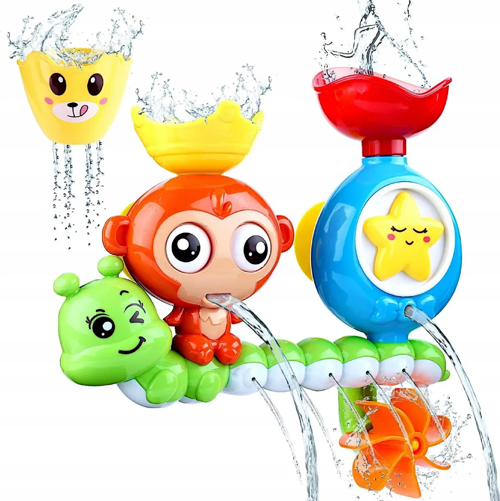 Jouet de bain interactif Singe : la solution pour un bain sans stress