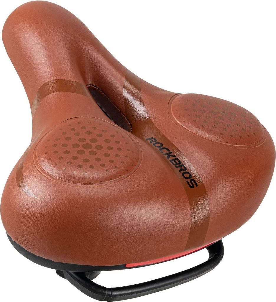 Komfortables ergonomisches Gel-Fahrradsattel für MTB-Fahrrad - atmungsaktiv und reflektierend - stoßfest - Unisex Fahrradsattel Damen super Komfort