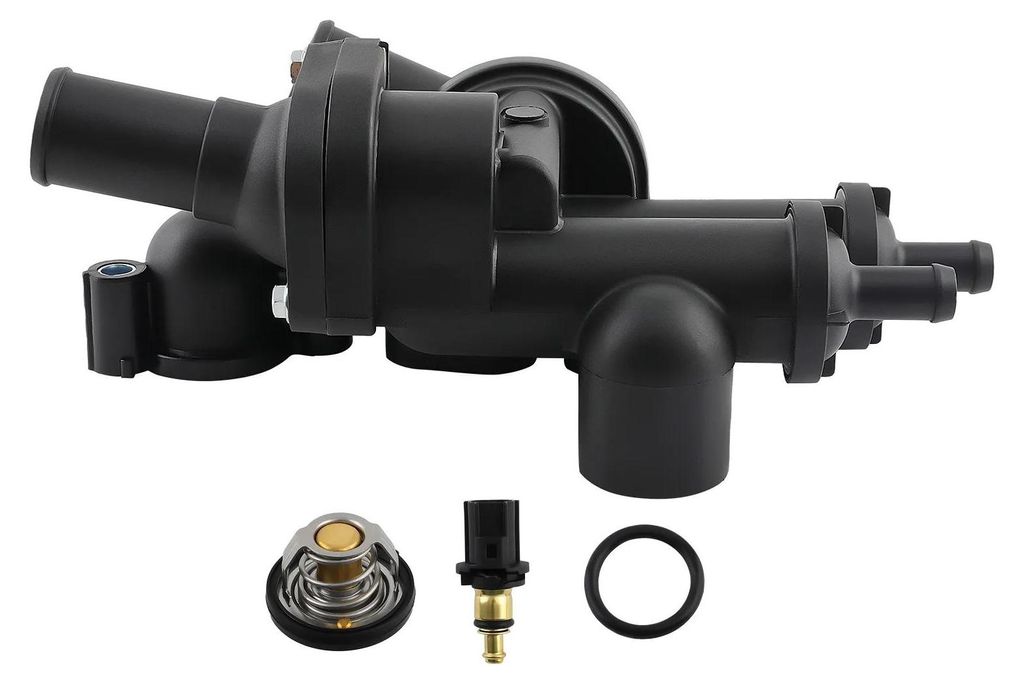 Thermostatgehäuse Motor - Thermostatdeckel Komplettsatz - passend für Dodge Avenger Caliber Journey - OE 4884571AB