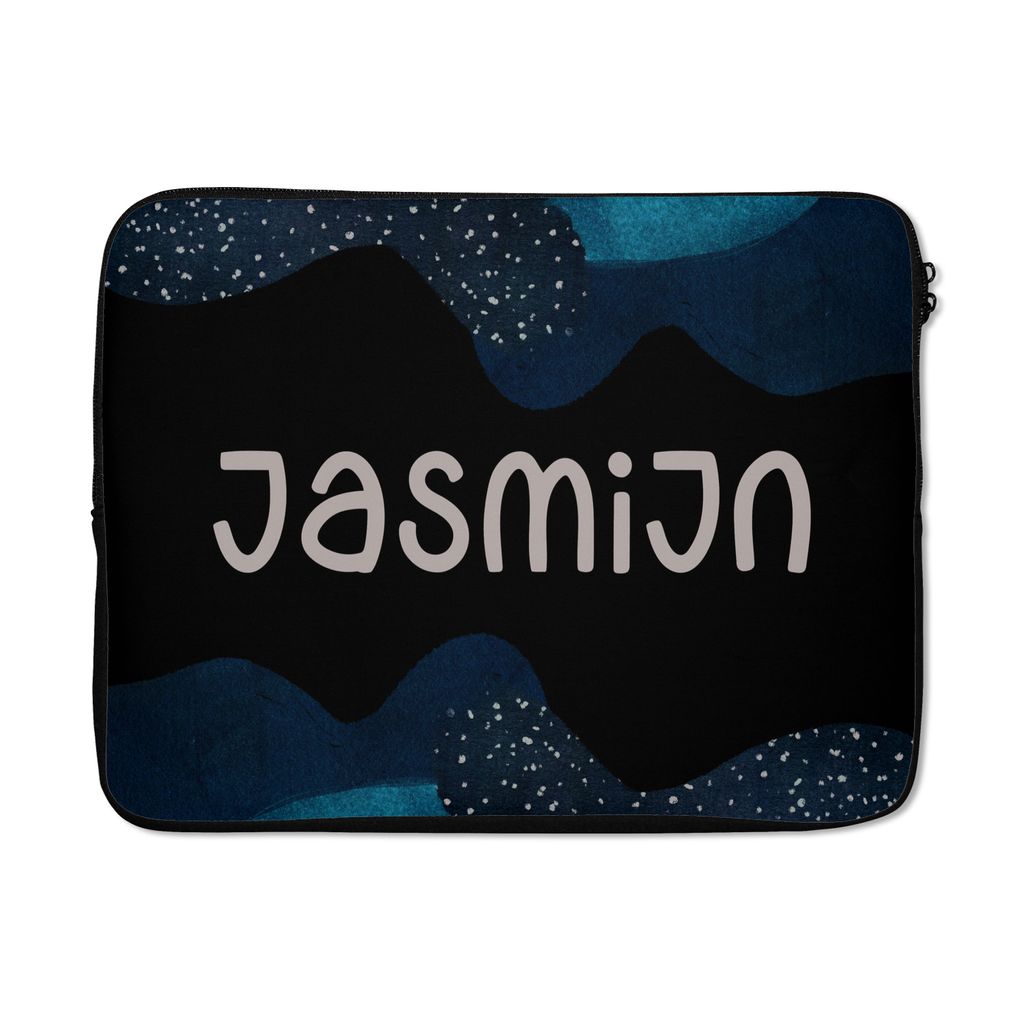 MuchoWow Laptop Hülle 15 Zoll Jasmin - Pastell - Mädchen Laptoptasche - Laptoptasche - Sleeve - Rundum-Schutz