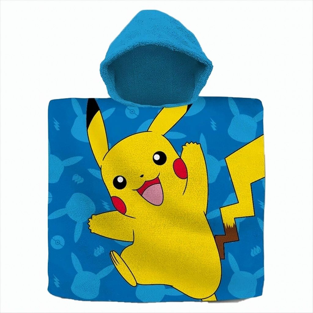 Pokemon Baumwolle Poncho Handtuch Produktbild 