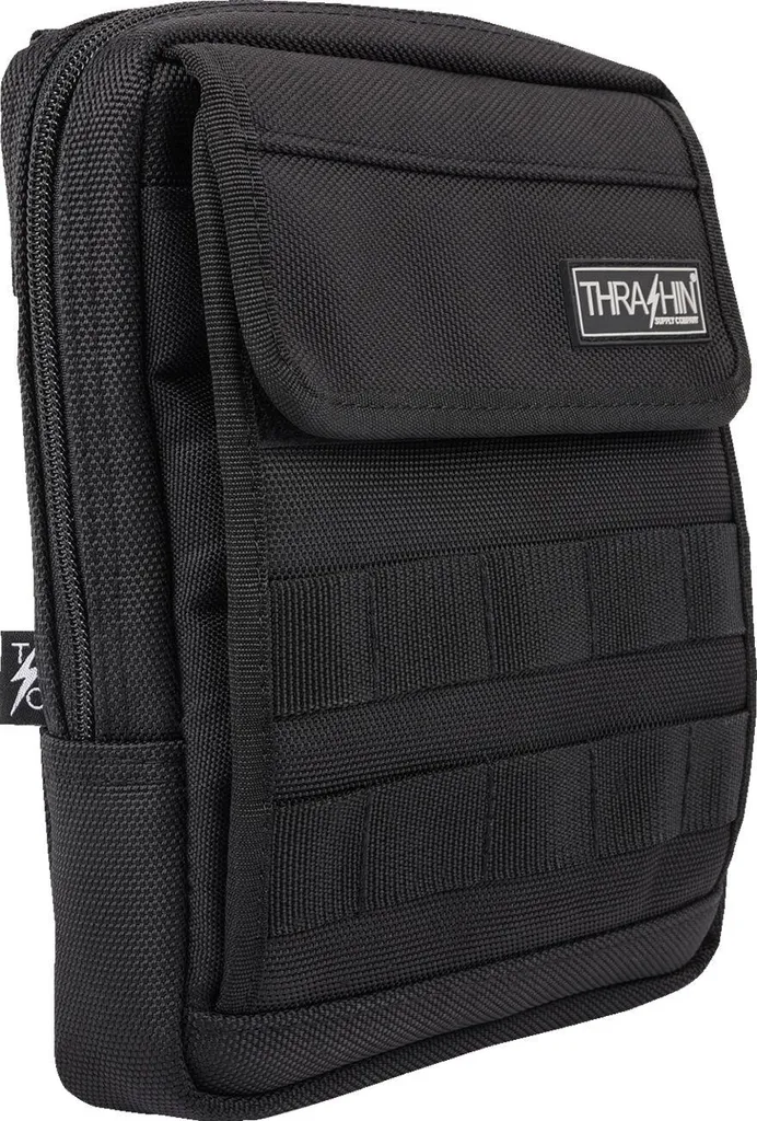 Sacoche Rangement Guidon Thrashin Supply THB-0020 Noir (Poche Avant)