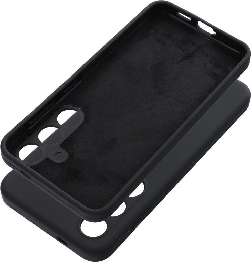 SILICONE 2mm Handyhülle passend für POCO X7 PRO schwarz