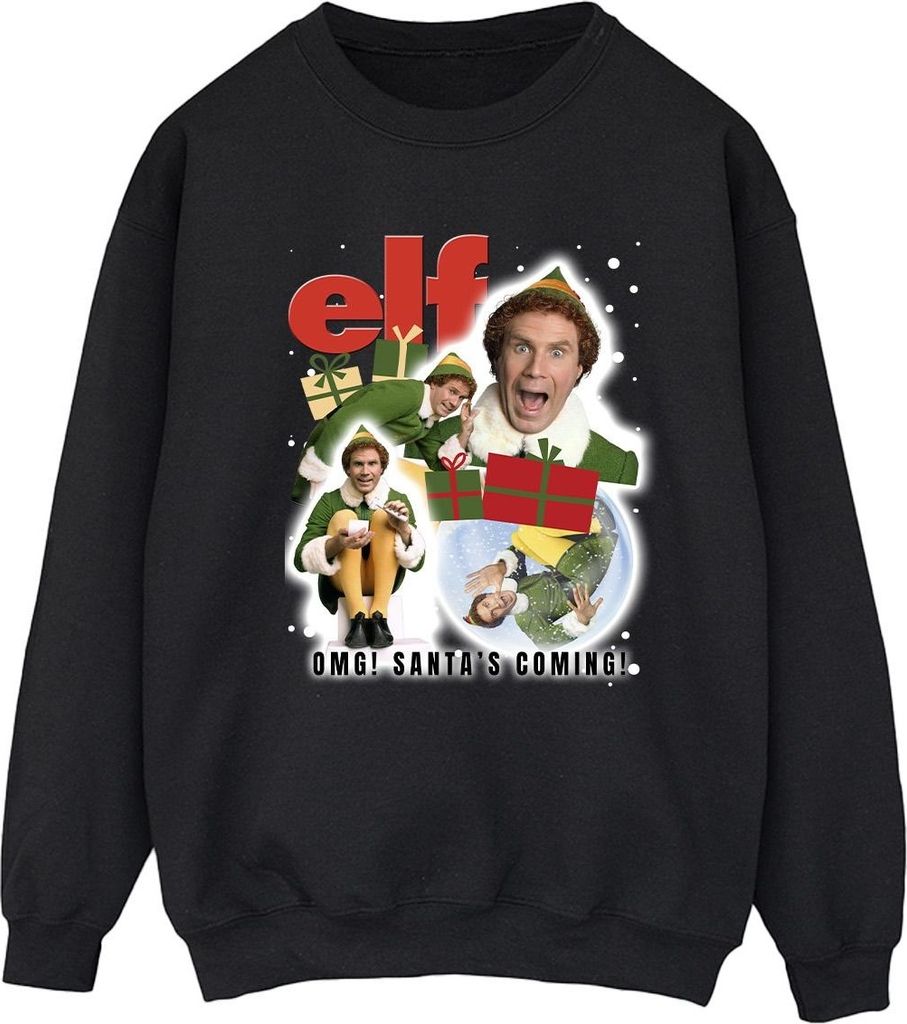 Elf - Sweatshirt für Damen BI16759 (XL) (Schwarz)