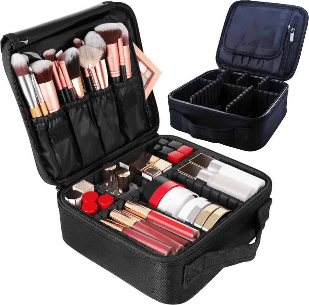 Coffret de Rangement Cosmétiques Modulable à Grande Capacité de Stockage