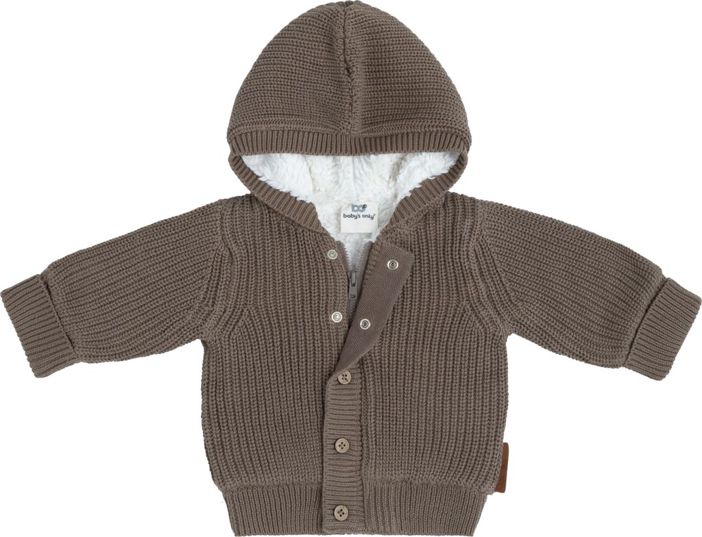 Baby's Only Kapuzenjacke teddyfutter Soul - Mokka - 80 - Produktbild 