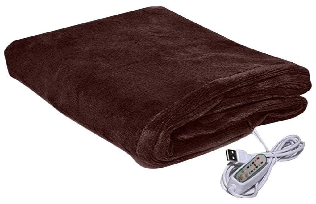 Heated Blanket Electric Throw 1 Stück, Soft Fleece, 3 Heat Settings Mit 1,5 Std Timer