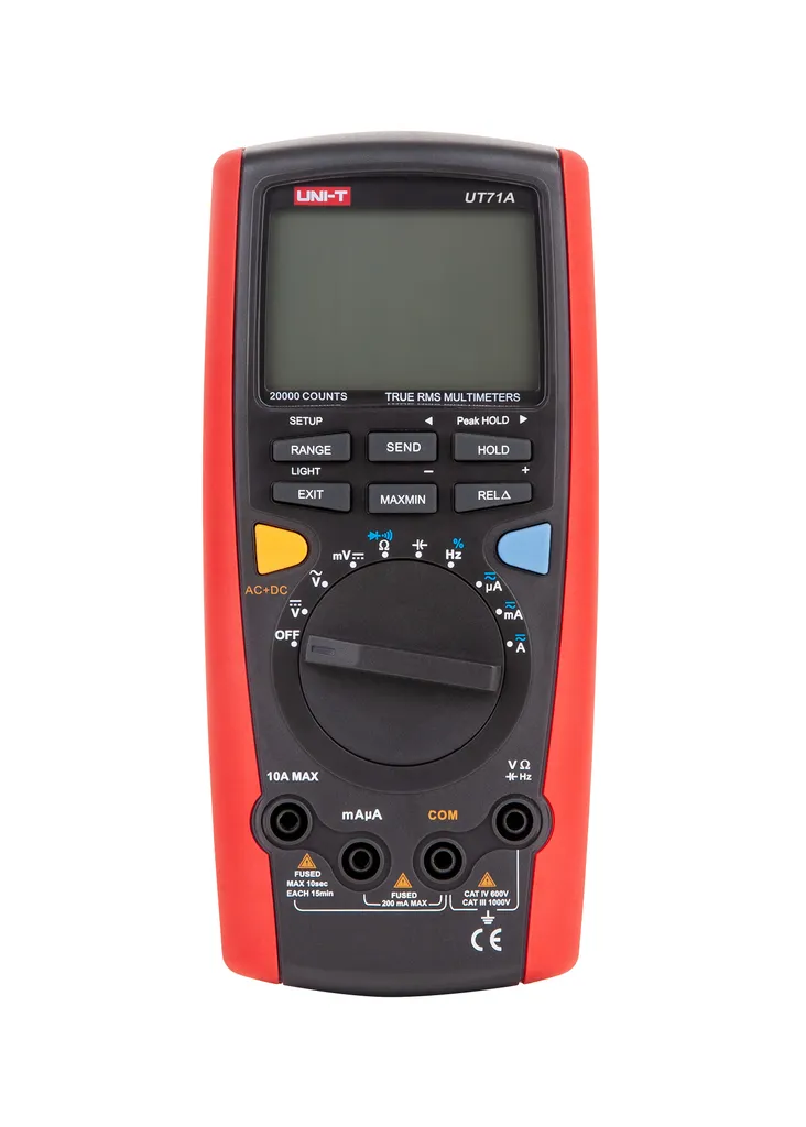 Multimètre Numérique Uni-T UT71A MIE0091 Haute Précision 20000 Points