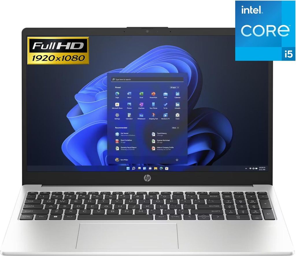 HP 250 G10 Notebook 15,6" Intel i5-1334U @4,6GHz 64GB DDR4 Produktbild 