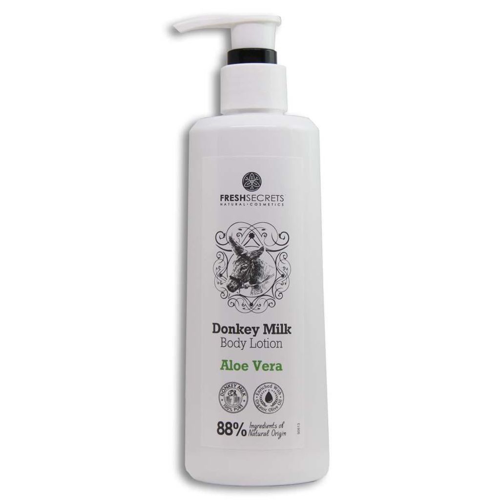 Fresh Secrets Lozione corpo con latte d'asina e aloe vera Immagine del prodotto 