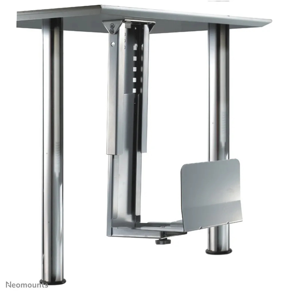 Support CPU Neomounts CPU-D200SILVER : Libérez de l'Espace sous le Bureau