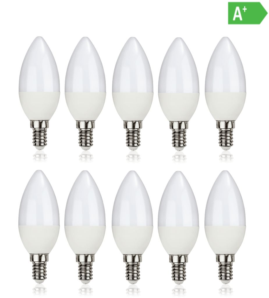 E27/E14/B22/E12 3W/6W/9W LED Kerzen Lampe Leuchte Glühbirne Energiespar  2