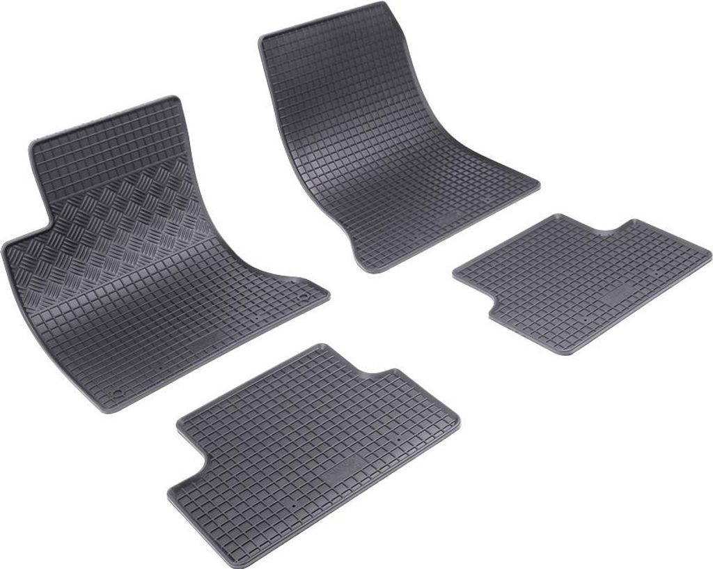 Rigum Gummi Fußmatten Set für Mercedes W176 + W246 + CLA C117 + GLA X156