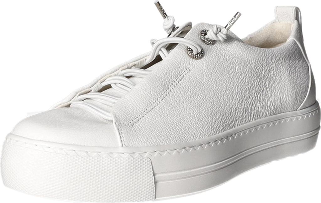 Paul GREEN Sneaker in weiss/weiss kombi, Gr. 6 Produktbild 