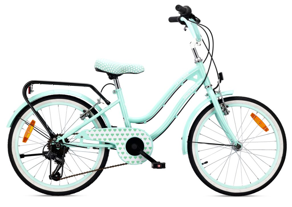 SUN BABY Heart Bike Kinderfahrrad 20 Zoll Mädchen, Fahrrad Produktbild 