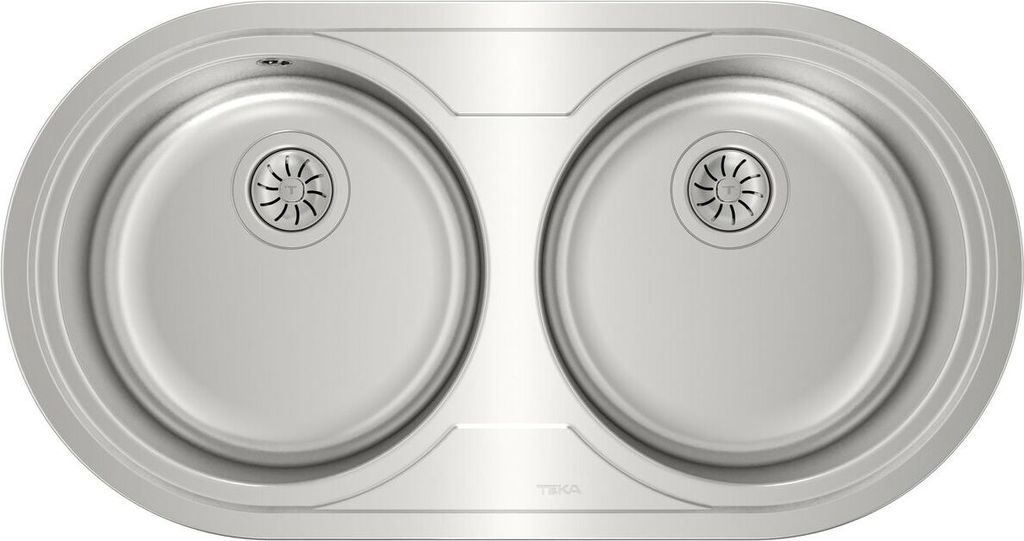 Spüle mit zwei Becken Teka 9025 DUETTA 2C Edelstahl Produktbild 