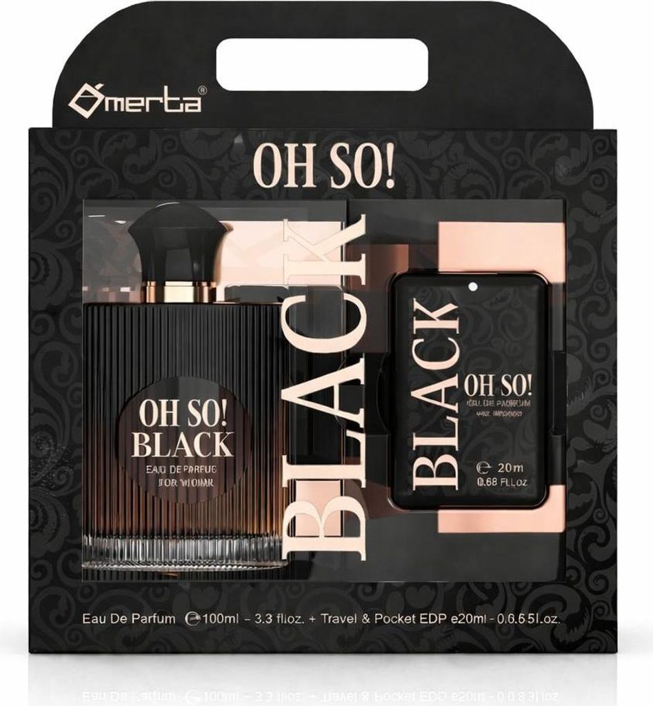 Omerta Oh So! Black Eau de Parfum Geschenkset