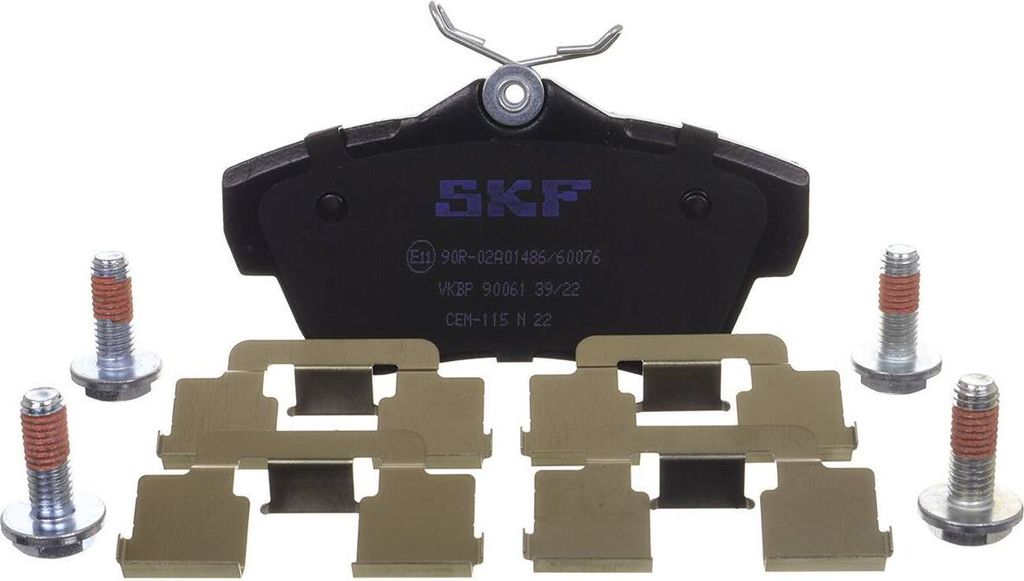 SKF Bremsbeläge Satz Hinten Bremsklötze für FIAT Scudo (270, 272) VKBP 90061