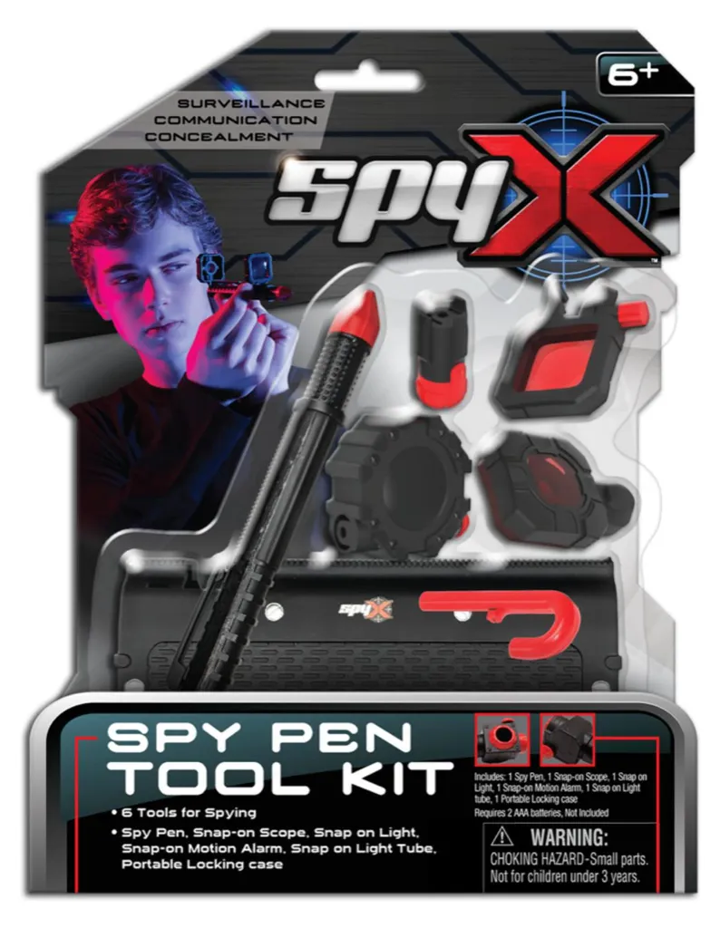 Spy x Spy Pen-Toolkit Stylo Invisible pour Escape Game et Jeu de Rôle