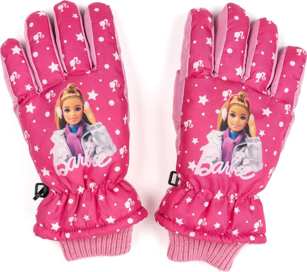 Barbie Kinder Winter Skihandschuhe für Mädchen, Winterhandschuhe wasserdicht und winddicht, Schneehandschuhe, warme Handschuhe für Snowboard und...