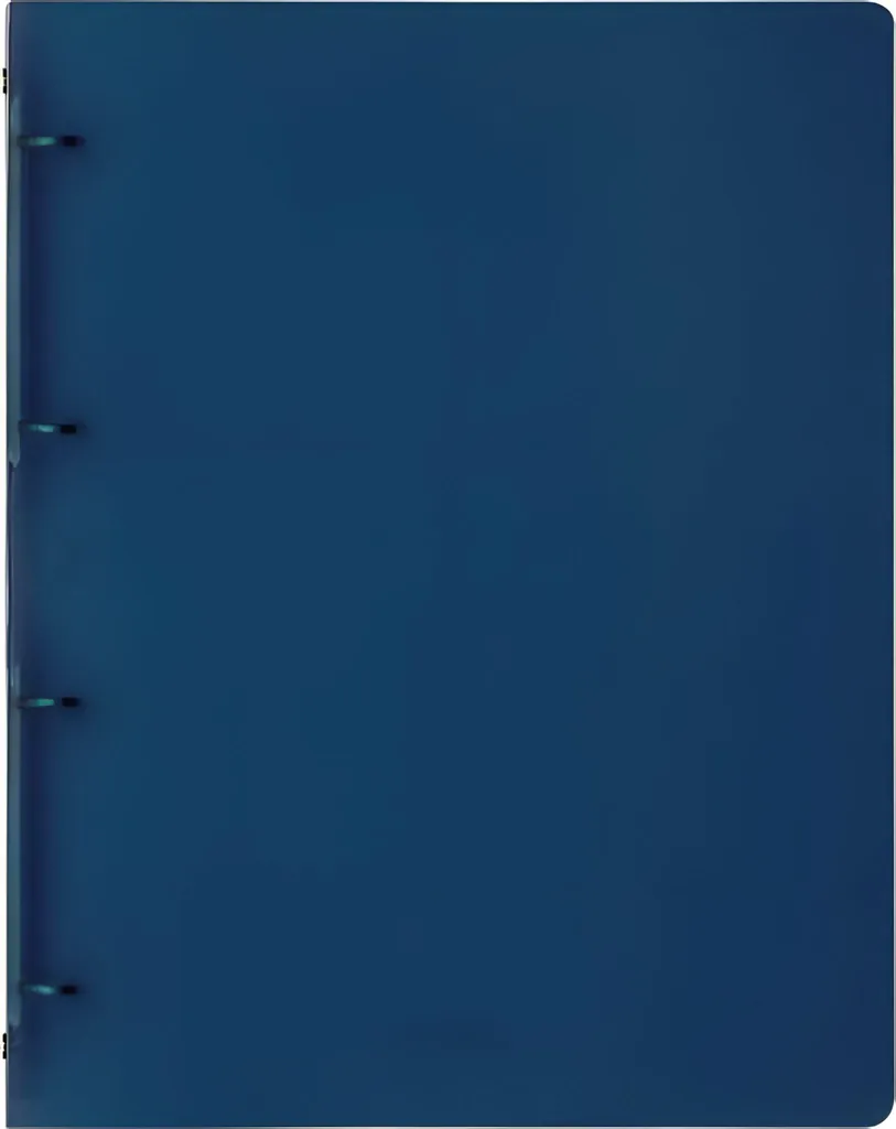 Classeur scolaire A4 bleu BRUNNEN FACT!pp idéal pour lycéens et bureau