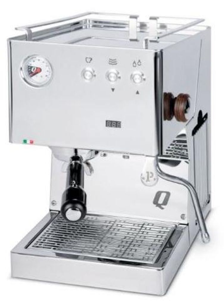 Quick Mill Pop Edelstahl Siebträger Espressomaschine
