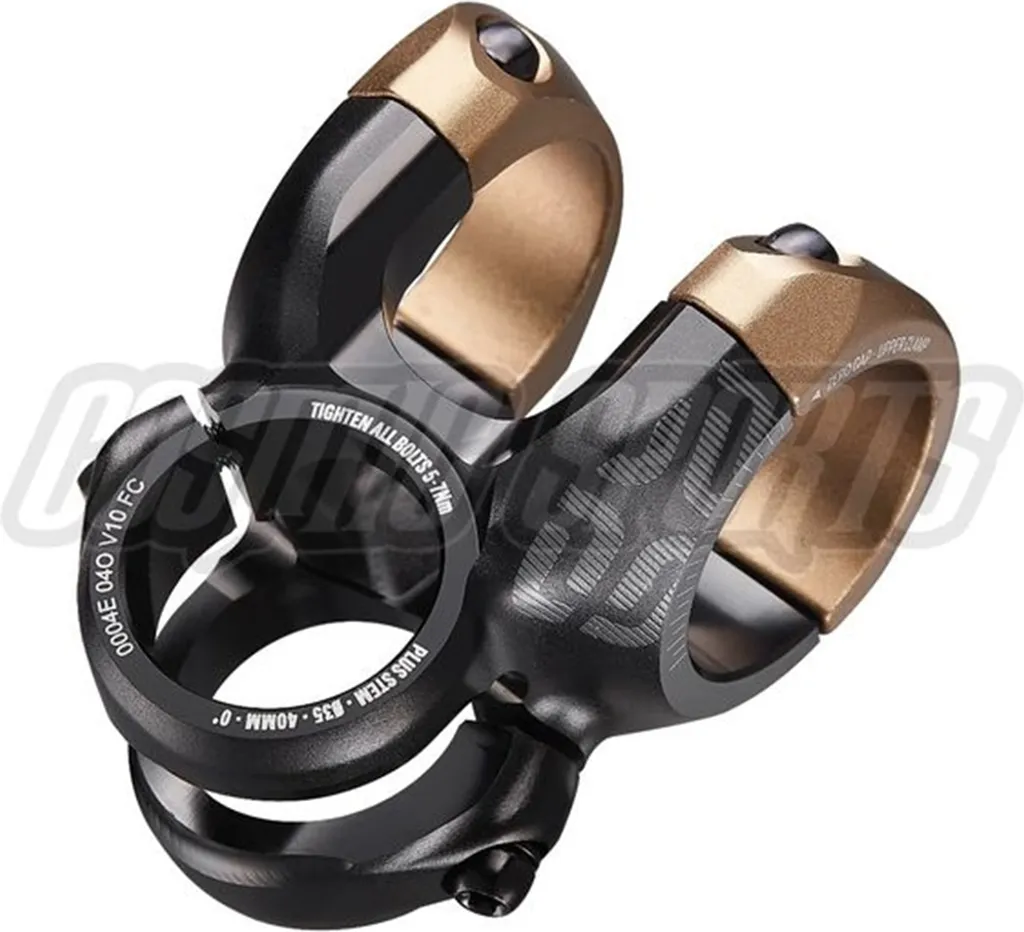 Potence 50mm Anti-Vibration Bronze pour Éliminer les Douleurs au Guidon