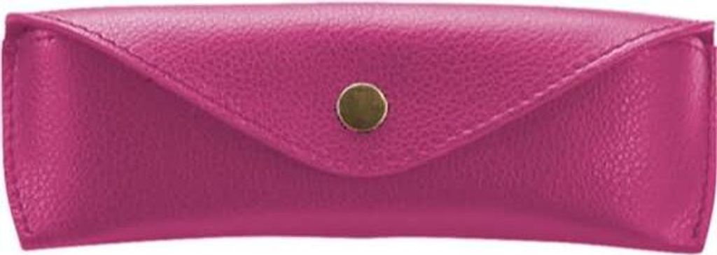 Alassio Brillen-Etui Leder pink ca. 16 × 7 × 4 cm 2694