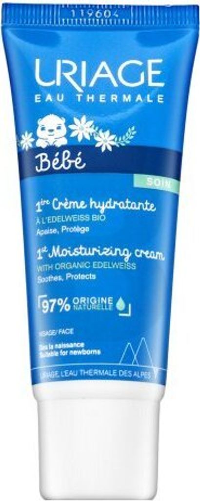 Uriage Bébé Pflegende Creme 1st Moisturizing Cream with Organic Edelweiss 40 ml