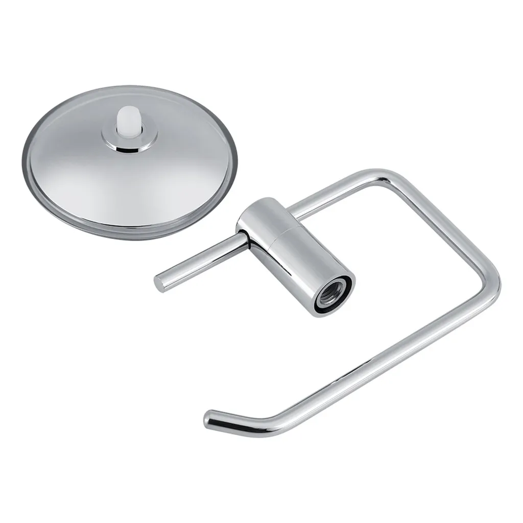 Porta Rotolo Bagno Acciaio Inox Ventosa Potente No Trapano