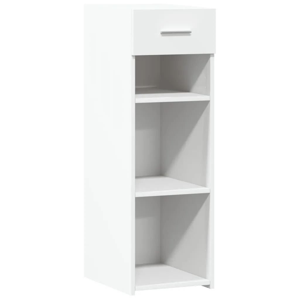 Credenza Salvaspazio SYFAX™ 30 cm | Legno Multistrato Bianco Facile