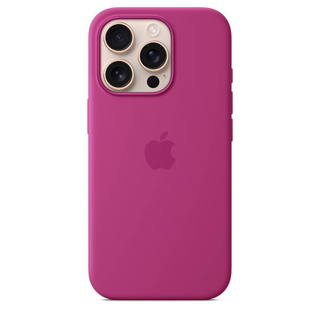 Apple iPhone 16 Pro Silicone Case MYYN3ZM/A Fuchsia -  / Zdjęcie produktu 