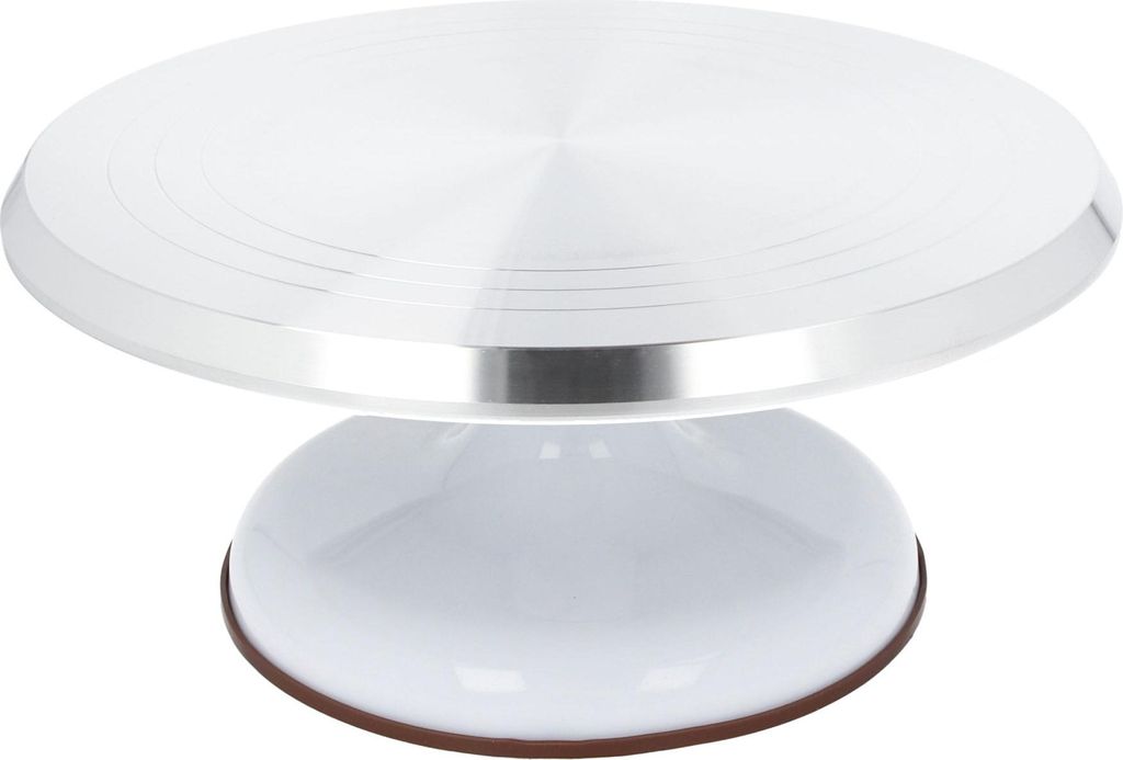Drehbarer Tortenständer für Torten, Cupcakes, 25cm BRUNBESTE BB-3614