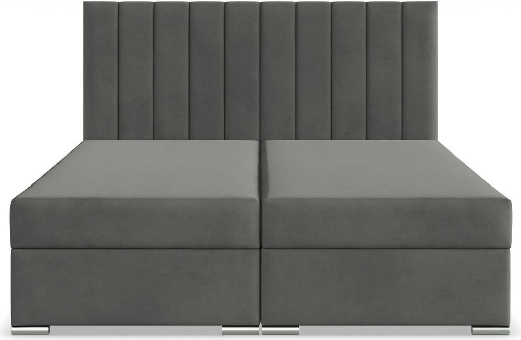 Boxspringbett 140x200 mit 2 Bettkästen Kontinentales Bett Produktbild 