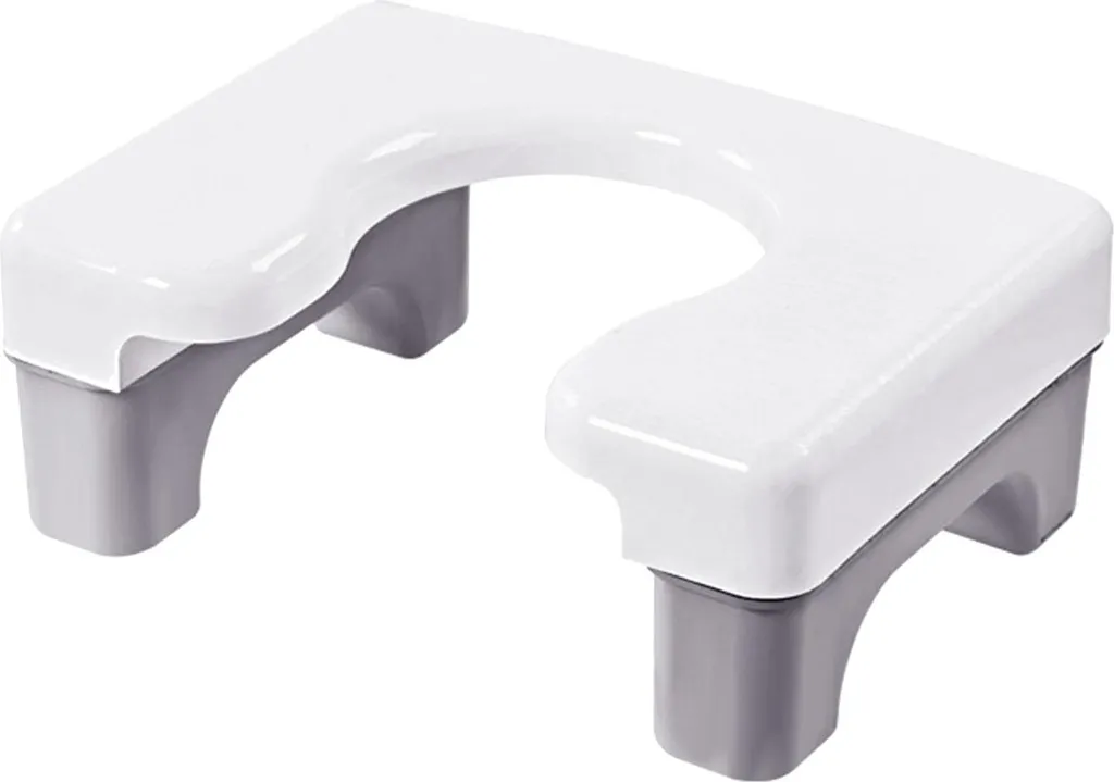 Tabouret de bain multifonctionnel gris version enfant antidérapant stable - 6