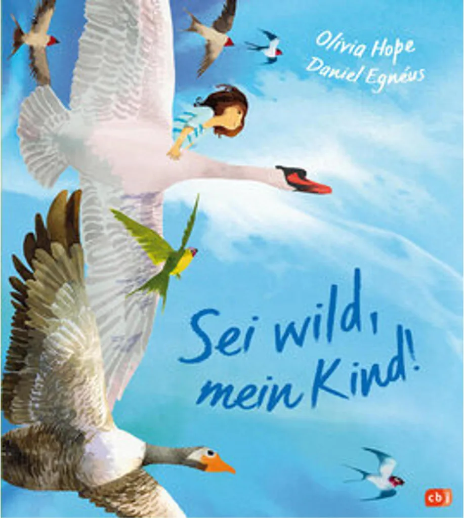 Poster Minimaliste Sei wild mein Kind Papier Mat Premium Déco Scandinave