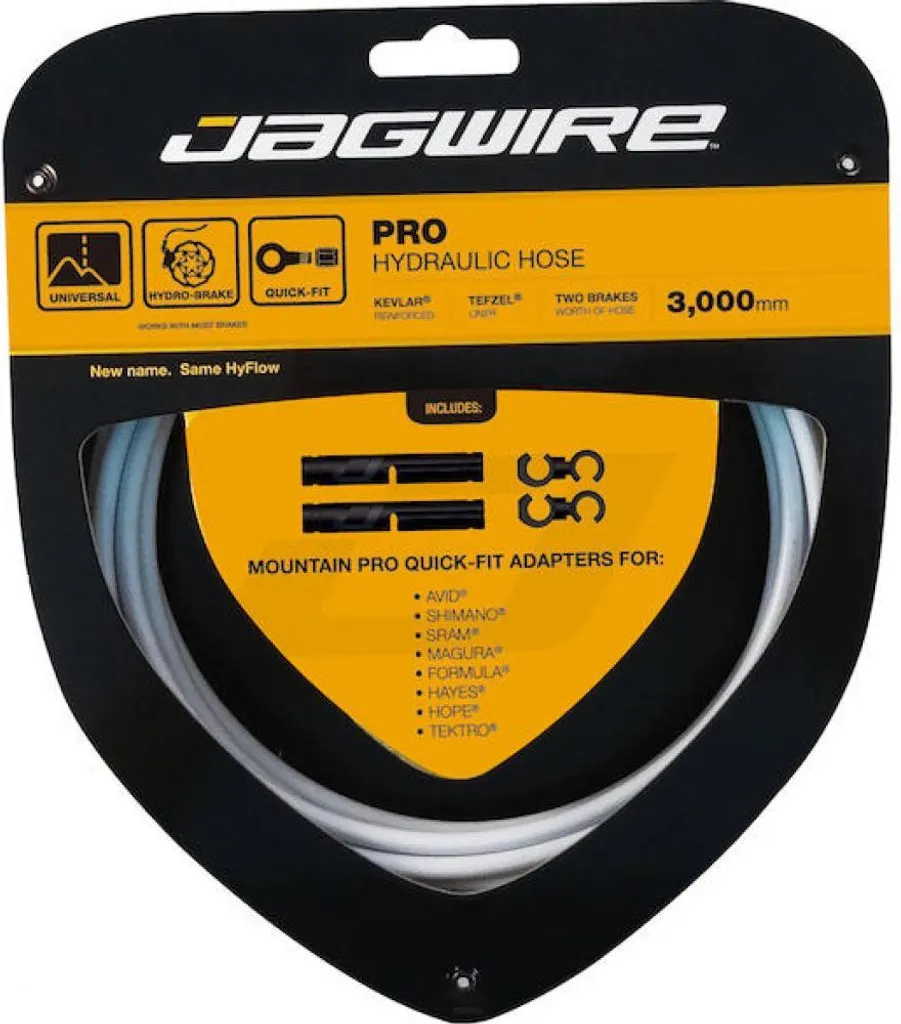 Durite de Frein Hydraulique Jagwire Pro Blanc 3000mm pour VTT et Route