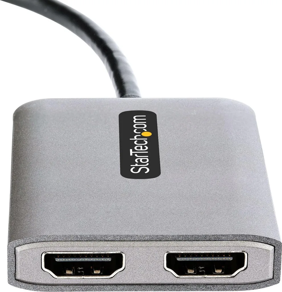 StarTech.com Adaptateur USB-C vers Double HDMI 4K 60Hz MST Hub USB Type-C
