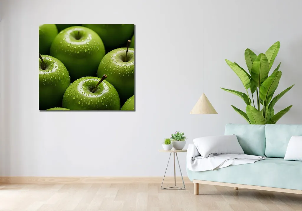 Guida all'Arredo: Quadro 100x90 Freschezza Rigenerante per Interni - 2