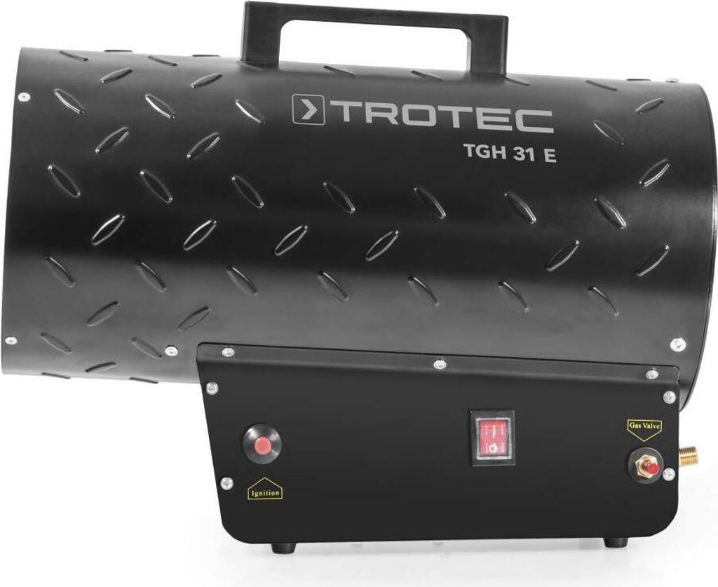 TROTEC Gasheizgebläse TGH 31 E inkl. Verbindungschlauch und Produktbild 5