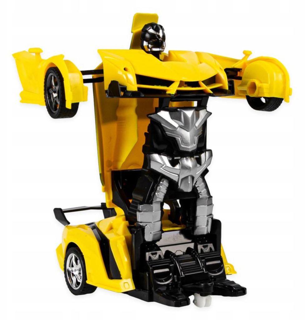 Voiture Télécommandée 2 En 1 – Robot Transformable En Voiture, RC 2,4 GHz, 360° Rotation, Rechargeable, Cadeau Enfant 3-12 Ans