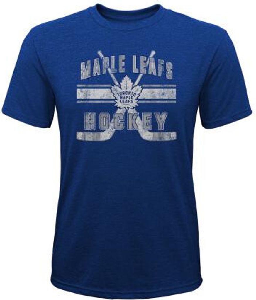 NHL Superstripe T-Shirt, Toronto Maple Leafs Teamgrafik vorne, Größe: 128 S