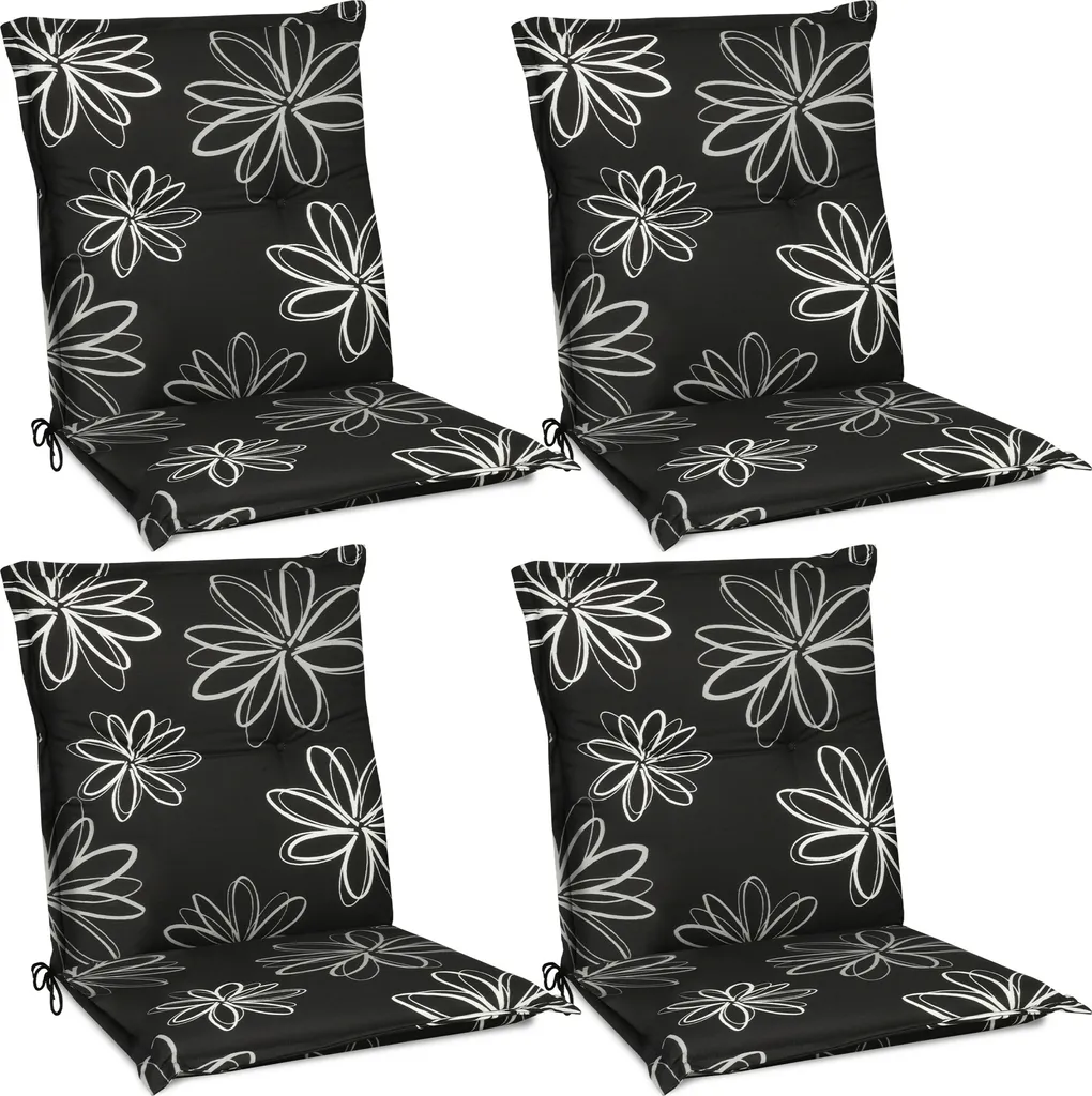 Beautissu Flores Cuscini 100x50 cm per Sedie Basso Schienale