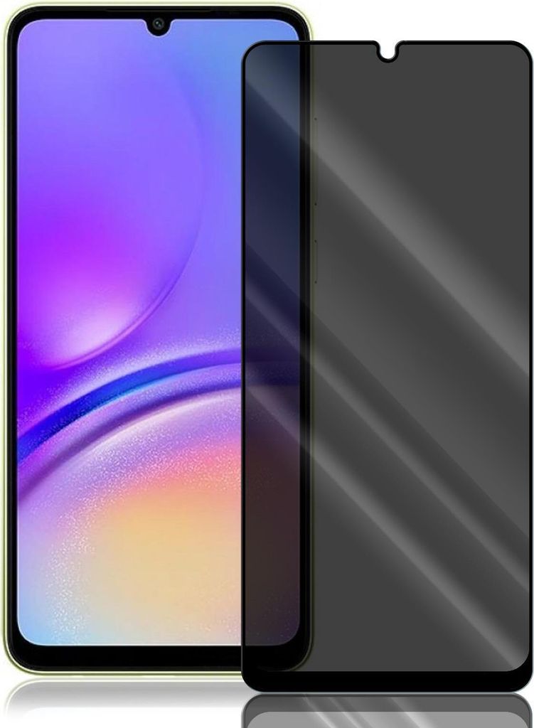 A smartphone screen protector is shown next to a smartphone.