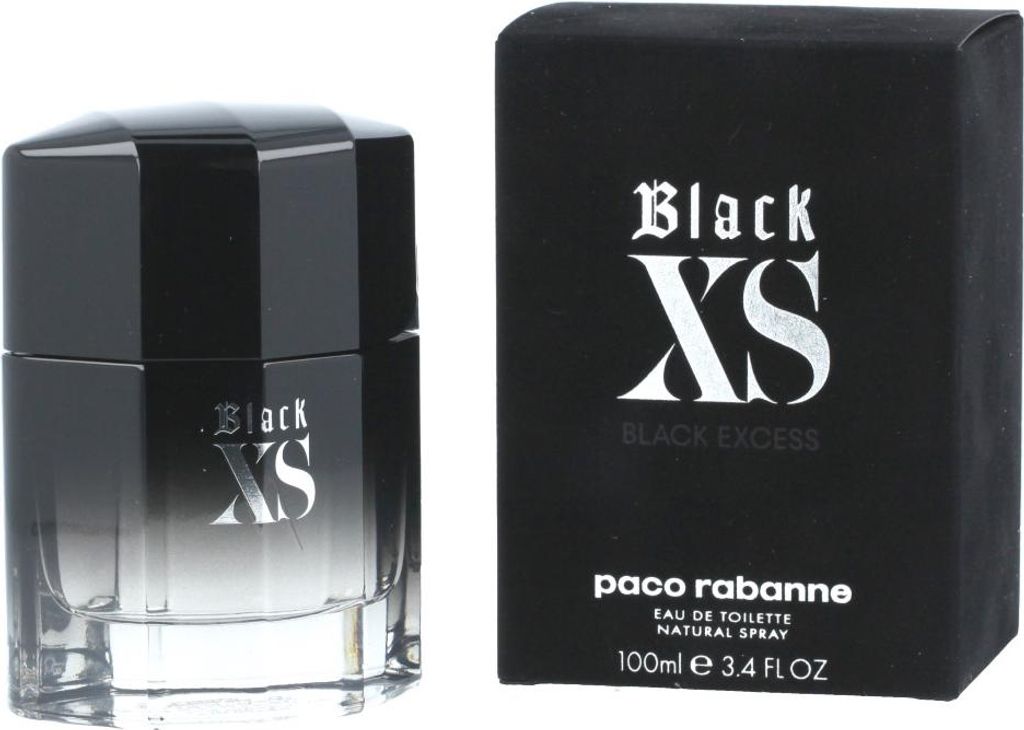 Rabanne Black XS, Pánské, 100 ml, Nedoplnitelná lahvička, Obrázek produktu 