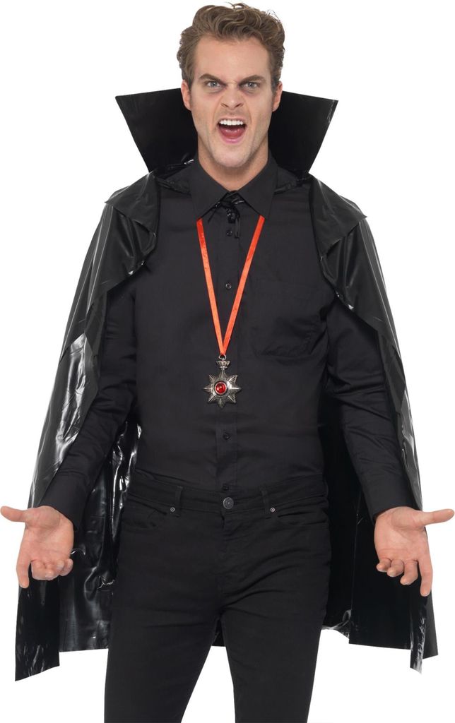 Umhang Vampir Vampirumhang Kostüm Halloween Fasching Zdjęcie produktu 